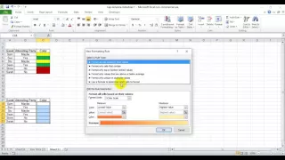 Using If then statement to change cell fill color (sort of)