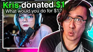 I Donated $1,000 to Streamers with 1 Viewer