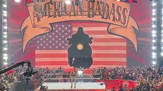 The “American Badass” Undertaker Entrance LIVE WWE RAW is 30 1/23/23