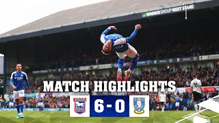 HIGHLIGHTS | TOWN 6 SHEFFIELD WEDNESDAY 0