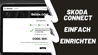 ŠKODA Connect einrichten 🌐 So geht's mit App & Auto [auf DEUTSCH]