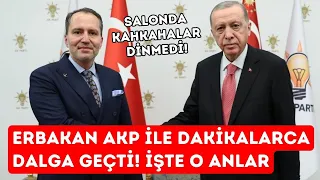 Fatih Erbakan AKP ile dakikalarca dalga geçti! Salonda kahkahalar havada uçuştu!