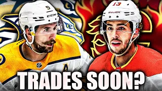 Johnny Gaudreau & Filip Forsberg TRADES Coming Soon? Nashville Predators, Calgary Flames NHL Rumours