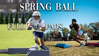 First Day Of Spring ball FULL PADS + Going home for spring break
