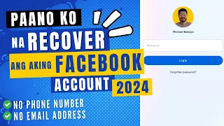 Paano ko na-Recover ang aking Facebook Account | Walang Phone Number at Walang Email Address | 2023