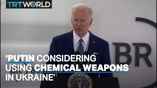 Putin weighing use of chemical weapons in Ukraine – Biden