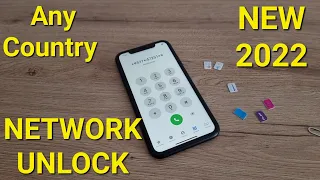 Permanently Unlock Every iPhone Any CARRIER/SIM IN WORLD 1000% Working 2022