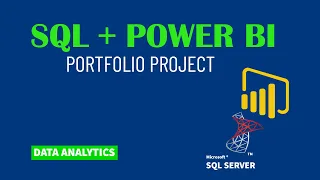 MS SQL Power BI Data Analysis Portfolio Project | Beginner to Expert | Power BI Dashboard
