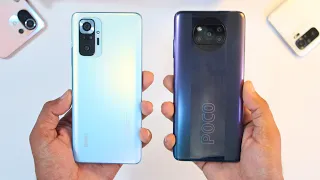 Redmi Note 10 Pro Vs Poco X3 Pro Speed Test | SD860 Vs SD720G