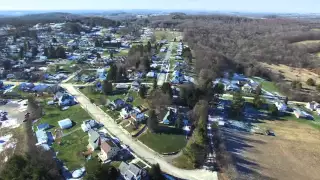 Knox PA Jan 2016 Flyover 2 DJI Phantom 3 Professional