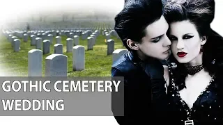 Gothic Cemetery Wedding