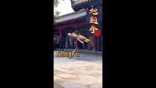 少林真功夫輕功地躺拳,用背部就能從地面彈起！#shaolin #kungfu