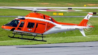 Marines TH-73A UP-CLOSE Takeoff and more Cobb County Airport