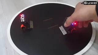 Micro Sumo Robot Test Video | JSumo