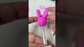 Cutest Rabbit Pen DIY 🐰 #shorts #shivangisah #diy