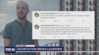 Watauga Co Sheriff looking into claims of Brian Laundrie sightings, says 'nothing has been verified'