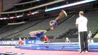 Elizabeth Price - 2011 Visa Championships Podium Training - Vault