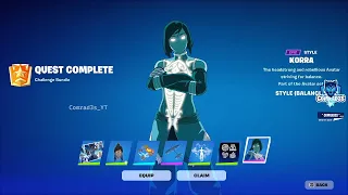 Fortnite Complete Page 2 Quests - How to EASILY unlock Korra Skin's Balanced Style in Fortnite