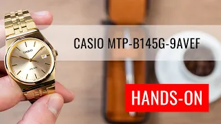 HANDS-ON: Casio Collection MTP-B145G-9AVEF