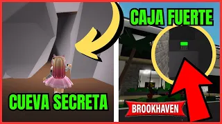 TODOS LOS SECRETOS DE LA NUEVA ACTUALIZACIÓN DE BROOKHAVEN SERCETOS CASA NUEVA+CUEVA SECRETA