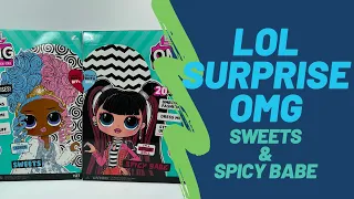 LOL Surprise OMG Series 4 Sweets and Spicy Babe BFF Unboxing Toy Review | TadsToyReview