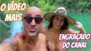 Desafio de salto no Parque das Cachoeiras parte 3 | VANLIFE REAL