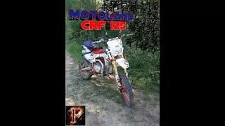 Первый выезд на Мотоцикле Motoland crf 125 (Обзорчик)