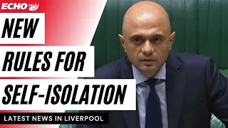 Health Secretary Sajid Javid announces new rules for self isolation