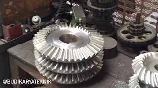 Gear Machining with Milling Machine