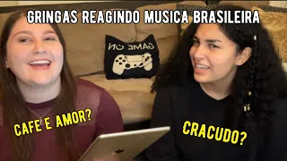 GRINGAS REAGINDO MUSICA BRASILEIRA