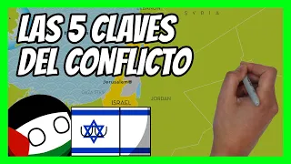 ⚠️Las 5 CLAVES del conflicto entre ISRAEL y PALESTINA⚠️ | ¿Qué va a pasar?