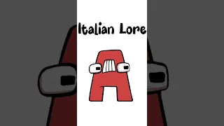 Italian Lore(A-I) VS Alphabet Lore (A-F)