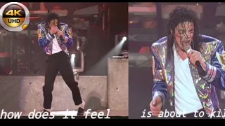 4K-Michael Jackson-blood on the dance floor/with lyrics–live at munich history tour 1997