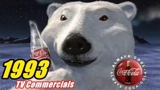 Half Hour of 1993 TV Commercials - 90s Commercial Compilation #43