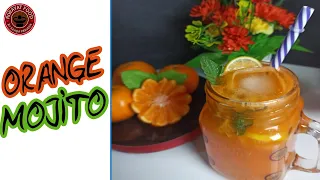 The BEST Orange Mojito | Summer Mocktail Recipes | Orange Mojito