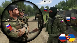 Russia is helpless! Nato snipers managed to kill commander & Russian extremist battalion - Arma 3
