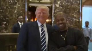 Kanye West meets with Donald Trump at Trump Tower