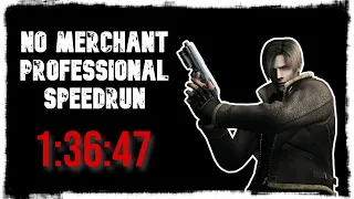 Resident Evil 4 No Merchant Pro speedrun 1:36:47 | PC 60 fps