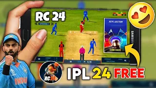 How to play IPL 2024 In Real cricket 24  Game | Unlock RCPL 24 IN RC 24 | New IPL 2024 mobile Game