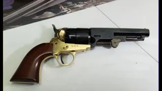 1851 Sheriff Black Powder Pistol from BUDK - Pietta Unboxing