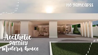 Minami Oroi Roblox Bloxburg Speed Build No Gamepass Aesthetic Modern Family House April 4 2021