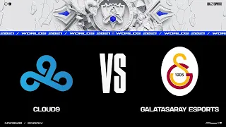 C9 vs GS | Плей-ин Группы | Чемпионат Мира 2021 | Cloud9 vs Galatasaray Espor