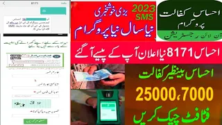 How To Check Ehsaas Payment In 1 Minute || ehsas program ke paise kaise check Karen online appeal