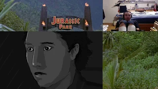 My R.R.A.A to an illustrated scene from J.M.C's Jurassic Park Novel called, "The Main Road"