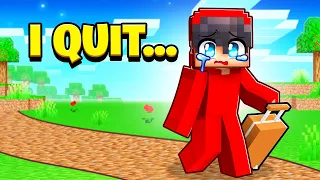 CASH is QUITTING Minecraft...