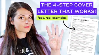 Write the PERFECT cover letter for any job (What to include in a cover letter)