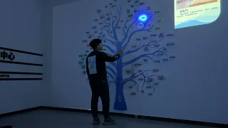 finger touch on wall interactive projection painting wall interactive magic wall laser tech