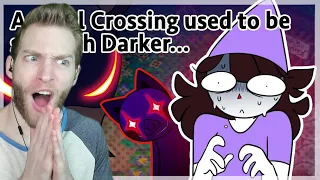 I'VE NEVER PLAYED ANIMAL CROSSING! Reacting to "Animal Crossing used to be so much darker" by Jaiden