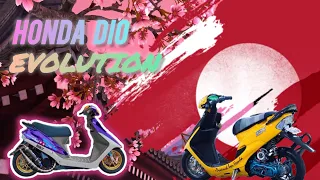 HONDA DIO История эволюции, от величия к закату..