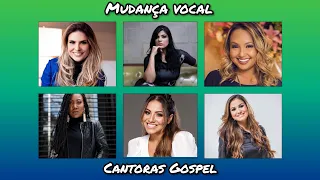 A mudança vocal das cantoras gospel (Aline Barros, Fernanda Brum, Bruna Karla, Gabriela Rocha...)